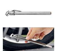 Bolígrafo probador de presión de neumáticos con cuerpo de metal construido para una medición de presión confiable, forma de bolígrafo portátil, ideal para un mantenimiento rápido de neumáticos