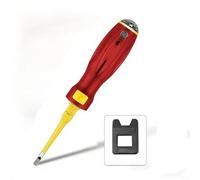 Bolígrafo probador de voltaje inductivo multifuncional para electricistas con herramientas de detección de rotura de cables de doble propósito y detección de línea viva (B)