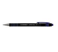 Boligrafo q-connect retractil con grip 0,7 mm color azul - unidad -