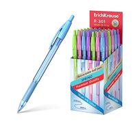Bolígrafo R-301 Spring Matic Stick 0,7 de goma, color azul, XXL, paquete de 50 unidades, grosor de trazo F, material de oficina, bolígrafo Kullis con pluma y accesorios de escritorio
