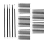 Bolígrafo Reparador, Rotulador Reparación Arañazos Coche, Punta Fina Hisopos Limpieza, Bolígrafo Quita Arañazos Coche, Bolígrafo Retoque Coche, para Reparación de Rayones Automáticos, 100 Piezas