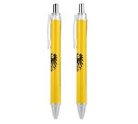 Bolígrafo retráctil con diseño de mapa de bandera del Sacro Imperio Romano Germánico para hombres y mujeres, oficina, trabajo, regalos personalizados, 2 unidades como imagen 1