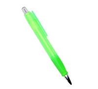 Bolígrafo retráctil de 1,0 mm, tinta negra, prensa para estudiantes, profesores, escritura suave, regalo de prensa grande