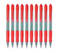 Bolígrafo Retráctil Pilot Super Grip Rojo Caja de 10 Unidades