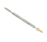 Bolígrafo Rodillo para Bordes de Cuero de Alta Resistencia, Acero Tratado Térmicamente con Cobre de Primera Calidad para Proyectos de Bricolaje, Teñido Artesanal de Cuero, Cobre