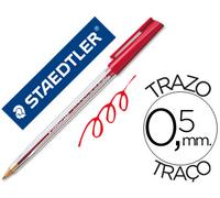 Bolígrafo rojo Staedtler