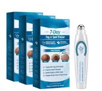 Bolígrafo Roll-on Removedor de Verrugas y Manchas， Tag and Spot Eraser | manchas de la edad,cuidado diario de secado rápido，Salicylic Acid & Tea Tree Oil Formula for Tag Removal, Non-Irritating