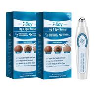 Bolígrafo Roll-on Removedor de Verrugas y Manchas， Tag and Spot Eraser | manchas de la edad,cuidado diario de secado rápido，Salicylic Acid & Tea Tree Oil Formula for Tag Removal, Non-Irritating