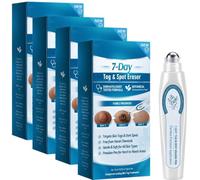 Bolígrafo Roll-on Removedor de Verrugas y Manchas， Tag and Spot Eraser | manchas de la edad,cuidado diario de secado rápido，Salicylic Acid & Tea Tree Oil Formula for Tag Removal, Non-Irritating