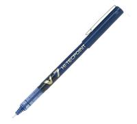 Bolígrafo Roller Ball Pilot V7 Hi-tecpoint Punta Fina 0.7 mm Azul