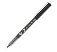 Bolígrafo Roller Ball Pilot V7 Hi-tecpoint Punta Fina 0.7 mm Negro