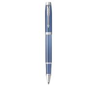 Bolígrafo roller Parker IM Writing Rituals de punta fina tinta azul color negro