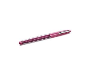Bolígrafo Rollerball Crystalline, Rosa, Cromado OS