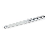 Bolígrafo Rollerball Crystalline, Tono plateado, Cromado OS