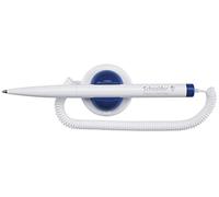 Bolígrafo Schneider con cadena Klick Fix Pen Color Blanco