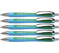 Bolígrafo Schneider Slider Rave XB Verde 5 Unidades