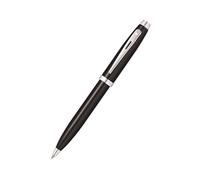 Sheaffer Pluma Biro Tinta Negra Mate Negro Con Acabado Cromado