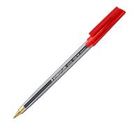 Bolígrafo Staedtler Stick 430 Rojo Punta Media 1 mm