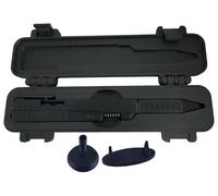 Bolígrafo Táctico Deslizante con Impresión 3D, Herramienta De Escritura Creativa EDC, Recargable, De Tinta Suave Y De Secado Rápido For Hombres(Black)