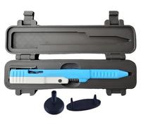 Bolígrafo Táctico Deslizante con Impresión 3D, Herramienta De Escritura Creativa EDC, Recargable, De Tinta Suave Y De Secado Rápido For Hombres(Blue)