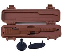 Bolígrafo Táctico Deslizante con Impresión 3D, Herramienta De Escritura Creativa EDC, Recargable, De Tinta Suave Y De Secado Rápido For Hombres(Brown)