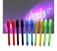 Bolígrafo Tinta Invisible,Bolígrafos Invisibles,Lapiz Secreto,Bolígrafos Secretos,Bolígrafo Tinta Invisible con Luz,Bolígrafo Invisible Niños,Boligrafos Magicos Tinta Invisible,10PCS