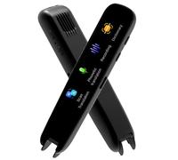 Bolígrafo traductor 3 en 1 (en línea, Fuera de línea y de Voz) con Diccionario electrónico y grabación. Dispositivo traductor multilingüe HD para Compras, Pedidos y Viajes.