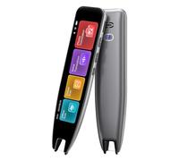 Bolígrafo traductor, lector de escaneo, herramienta de asistencia y dispositivo traductor de idiomas, dislexia, estudiantes de idiomas y dificultades de aprendizaje, incluyendo 142 idiomas (gris)