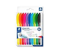 Bolígrafo Triangular Ergonómico Staedtler 4320 Multicolor Estuche 10 Unidades