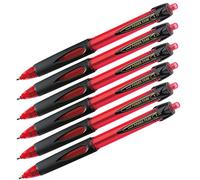 Bolígrafo uni-ball ® Power Tank con mecanismo de impresión, grosor 0,4 mm, de texto color: rojo, 6 Stück rot, 1 pieza