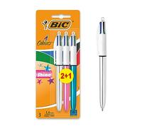 4 Colores Brillo Bolígrafos, 3 Paquete - B154291