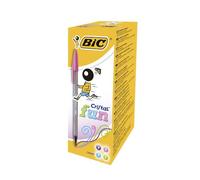 Pack 20x Bolígrafo Bic Cristal Grande Fashion (Colores Surtidos)