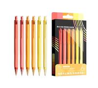 Bolígrafos de color Punta Fina,Retractable 0.7mm 6 Colores Lavables,Set de plumas de color acrílico | Para tomar notas Pintura Acuarela Artístico Dibujo Y Storyboard De Historietas