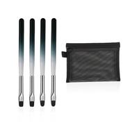 Bolígrafos De Fototerapia De 4 Piezas, Bolsa De Malla De 1 Pieza, Cepillo De Limpieza De Uñas, Herramientas De Esmalte De Uñas, Bolsa De Almacenamiento De Viaje.