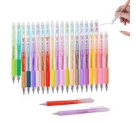 Bolígrafos de gel con borrador, 36 unidades de lápices escolares borrables de colores | Papelería y suministros de dibujo para , diario universitario, colorear, aula, profesor, estudiante