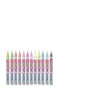 Bolígrafos de gel de barniz - Marcadores de manicura de secado rápido de 12 colores - Set de bolígrafos de esmalte de uñas - para casa, viajes, salón de belleza y fiestas