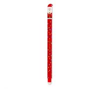 Bolígrafos de gel de Navidad con tinta de borrado, bolígrafos de tinta de gel de Navidad, plumas de tinta de Papá Noel Reindeer Erasable Pens Smooth WritingPens for ChristmasStocking Fillers Party