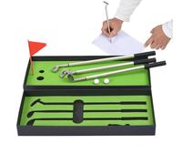 Bolígrafos de Golf | Juguete Divertido De Escritorio Artículo Novedoso - Juegos De Escritorio Para Casa Día Del Padre San Valentín Aniversarios Viajes Navidad Cumpleaños Accesorios De Oficina