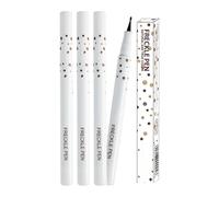 Bolígrafos de maquillaje impermeables con motas marrones para mujer, accesorios de maquillaje de diseño pequeño y ligero para fiestas, uso diario, salidas nocturnas, compras, citas