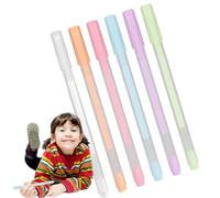 Bolígrafos de Pegamento | Bolígrafo de Pegamento de Precisión y Secado Rápido | Juego de 6 Unidades con Tapón de Clip para Manualidades | Para Adultos Artistas Niños Niñas y Estudiantes