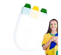 Bolígrafos de pintura facial, de pintura facial y corporal | de ojos impermeable y resistente al sudor para deportes,Pintura al óleo de 3 colores Rainbow Fa