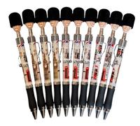 Bolígrafos de recuerdo de Londres, ideales para viajeros y amantes de Inglaterra, tinta negra para escritura creativa, juego de 5, 10, 20 y 50 (10 bolígrafos)