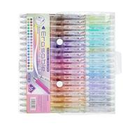 Bolígrafos de tinta borrable, 36 colores, punta fina, bolígrafos borrables, suministros de escritura, accesorios de estudio para dibujar, marcar, colorear, aula, tomar notas, diario, oficina, hogar