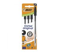 BIC Cristal Original - Bolígrafo de bola (4 unidades)