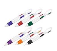Bolígrafos De Tinta,Suministros Escolares Coloridos Retractables,6 Piezas Bolígrafo Gel 4 Colores | Para Toma De Notas Arte Dibujo Letras Estudio Scrapbooking Niñas Adolescentes Profesores