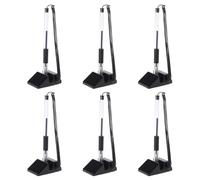 Bolígrafos Gel Escritorio 6 Bolígrafos Seguros 0 5mm Con Adhesiva Recepción Y Contabilidad