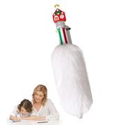 Bolígrafos Navideños Multicolor Retráctiles De 0,5 mm, Regalos De Peluche | Bolígrafo de Bolas Multicolor Para Trabajar Estudiar Asistir A Reuniones Profesores Y Cabaña navideña