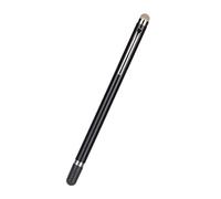 Bolígrafos ópticos para Escribir con Punta de Fibra Silenciosa y Precisa, Resistentes Al Desgaste, Coloridos, para Pantalla Táctil, para Teléfonos y Tabletas (Black)