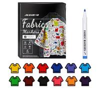 Bolígrafos permanentes de tela para ropa, camiseta blanca, bolsa de mano, marcadores artísticos para adultos y niños