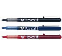 Pilot 130300300 V-Ball - Rotulador, colores variados, 3 unidades